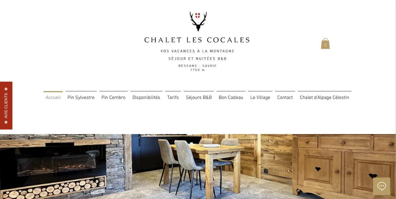 Chalet Les Cocales Residence Sejour Et Nuitees B&B - Appartement Pin Cembro Бессан Экстерьер фото
