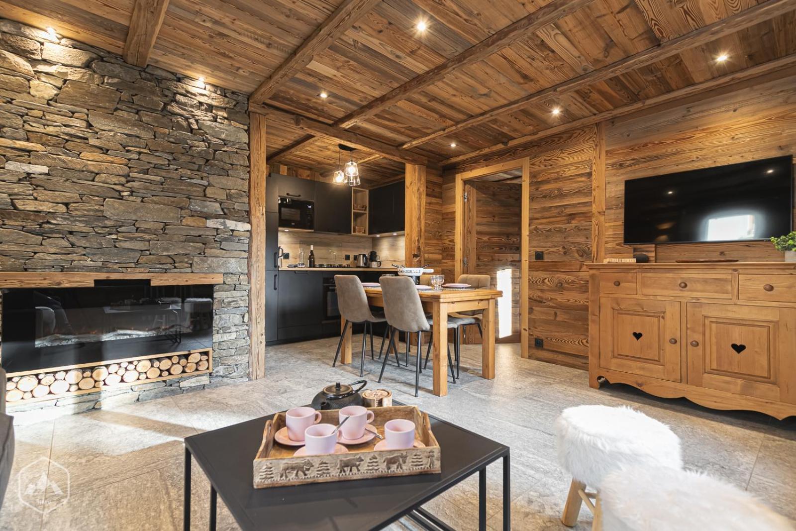 Chalet Les Cocales Residence Sejour Et Nuitees B&B - Appartement Pin Cembro Бессан Экстерьер фото